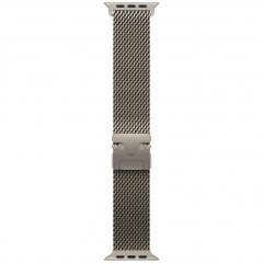 Apple Watch Ultra 2 GPS + Cellular, 49 мм, корпус из бежевого титана, ремешок Milanese бежевого цвета, L, MX5T3Q