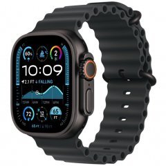 Apple Watch Ultra 2 GPS + Cellular, 49 мм, корпус из черного титана, ремешок Ocean черного цвета, MX4P3Q