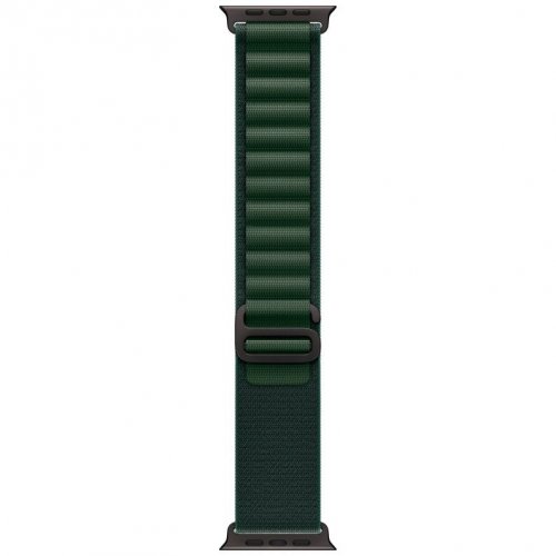 Apple Watch Ultra 2 GPS + Cellular, 49 мм, корпус из черного титана, ремешок Alpine зеленого цвета, размер M, MX4R3Q