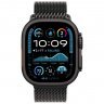 Apple Watch Ultra 2 GPS + Cellular, 49 мм, корпус из черного титана, ремешок Milanese черного цвета, размер M, MX5U3Q