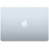 Apple MacBook Air 15" (M4, 10C CPU/10C GPU, 2025), 16 ГБ, 256 ГБ SSD, небесно-голубой, Sky Blue, MC7A4