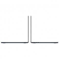 Apple MacBook Air 15" (M4, 10C CPU/10C GPU, 2025), 16 ГБ, 256 ГБ SSD, полуночный черный, Midnight, MW1L3
