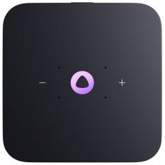 Умная колонка Яндекс Станция Миди с Zigbee, черный