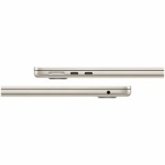 Apple MacBook Air 15" (M4, 10C CPU/10C GPU, 2025), 16 ГБ, 256 ГБ SSD, сияющая звезда, Starlight, MW1J3