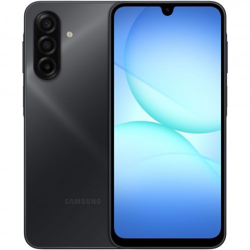 Смартфон Samsung Galaxy A17, 128 ГБ, Чёрный, Black, SM-A175F04128BLK2S