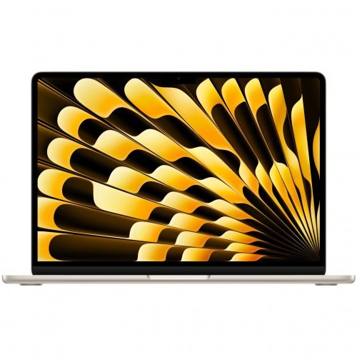 Apple MacBook Air 13" (M3, 8C CPU/8C GPU, 2024), 8 ГБ, 512 ГБ SSD, Starlight, Сияющая звезда, MRXU3