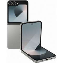 Смартфон Samsung Galaxy Z Flip6, 256 ГБ, серый, Silver Shadow, SM-F741BZSA