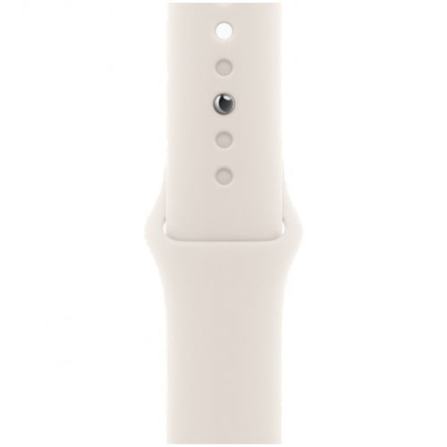 Apple Watch SE 2024, 44 мм, корпус из алюминия цвета «сияющая звезда», спортивный ремешок цвета «сияющая звезда» M/L, MXEV3Q