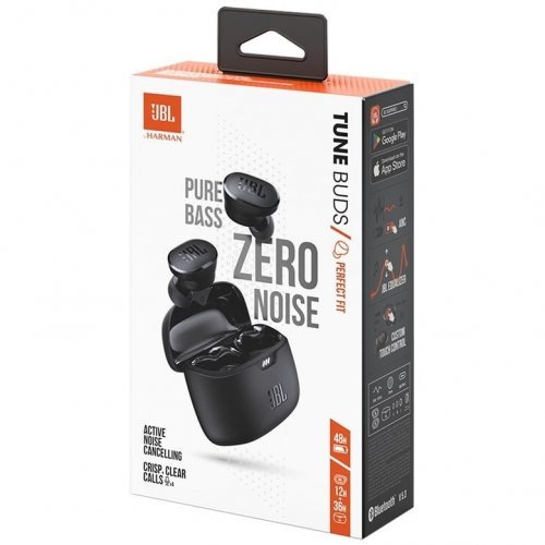 Беспроводные наушники JBL Tune Buds, Black, черный