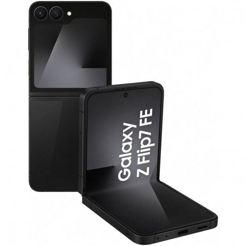 Смартфон Samsung Galaxy Z Flip7 FE, 128 ГБ, Чёрный, Black, SM-F761B08128BLK1E1S