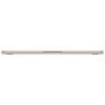 Apple MacBook Air 15" (M3, 8C CPU/10C GPU, 2024), 8 ГБ, 256 ГБ SSD, Starlight, Сияющая звезда, MRYR3