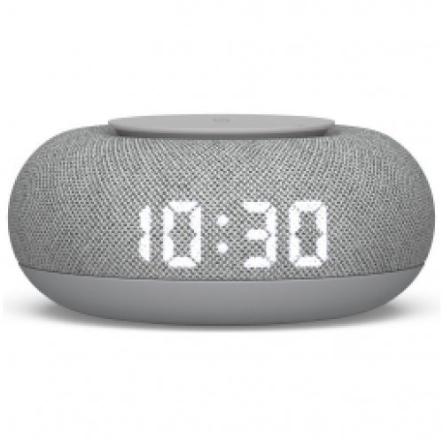 Умная колонка VK Капсула Мини с голосовым помощником Марусей, светлый серый