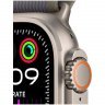 Apple Watch Ultra 2 GPS + Cellular, 49 мм, корпус из титана, ремешок Trail зеленого/серого цвета, размер S/M, MRFN3