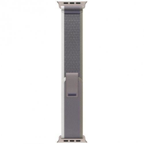 Apple Watch Ultra 2 GPS + Cellular, 49 мм, корпус из титана, ремешок Trail зеленого/серого цвета, размер S/M, MRFN3