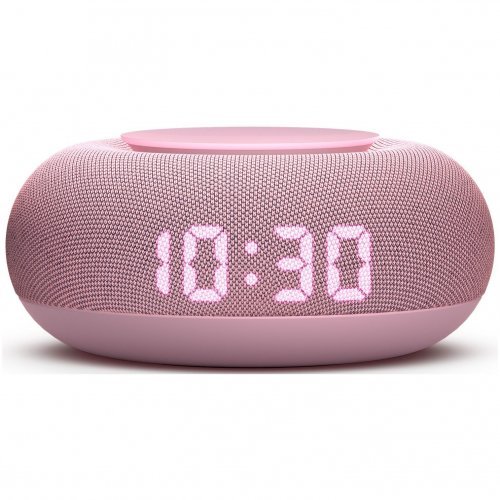 Умная колонка VK Капсула Мини с голосовым помощником Марусей, розовый