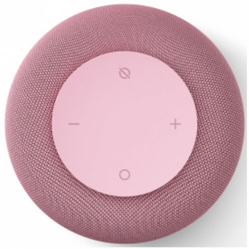 Умная колонка VK Капсула Мини с голосовым помощником Марусей, розовый