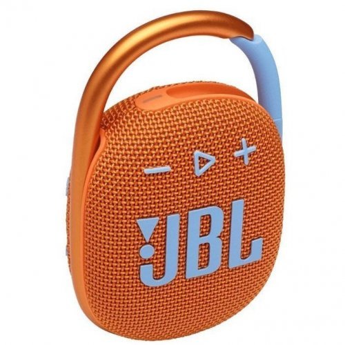 Портативная беспроводная колонка JBL Clip 4, Orange