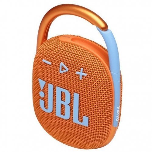 Портативная беспроводная колонка JBL Clip 4, Orange