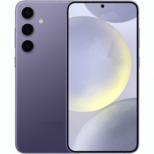 Смартфон Samsung Galaxy S24, 128 ГБ, фиолетовый, Cobalt Violet, SM-S921BZVB