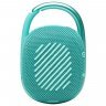 Портативная беспроводная колонка JBL Clip 4, Teal