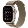 Apple Watch Ultra 2 GPS + Cellular, 49 мм, корпус из титана, ремешок Alpine оливкового цвета, размер S, MRFH3