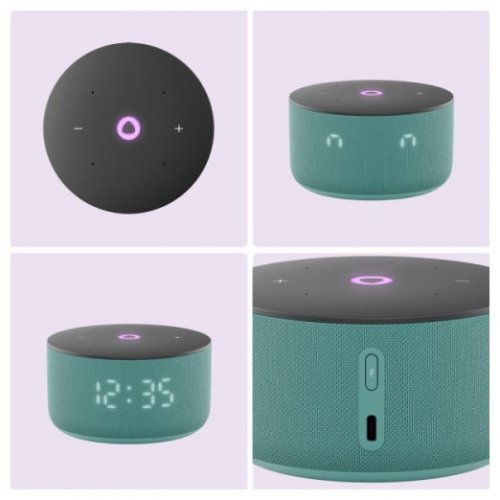 Умная колонка Яндекс Станция Мини 3 с Алисой, Бирюзовый