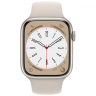 Apple Watch Series 8, 45 мм, корпус сияющая звезда, ремешок сияющая звезда, размер S/M, MNUP3