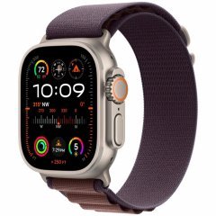 Apple Watch Ultra 2 GPS + Cellular, 49 мм, корпус из титана, ремешок Alpine цвета индиго, размер S, MRFE3