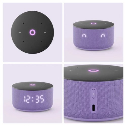 Умная колонка Яндекс Станция Мини 3 с Алисой, Фиолетовый