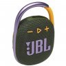 Портативная беспроводная колонка JBL Clip 4, Green