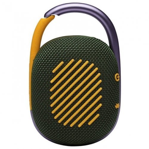 Портативная беспроводная колонка JBL Clip 4, Green