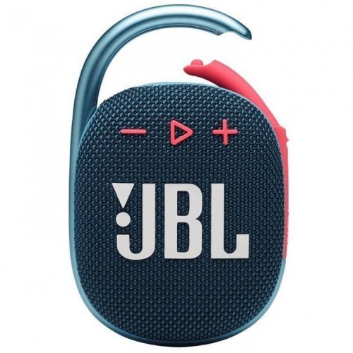 Портативная беспроводная колонка JBL Clip 4, Blue/Pink