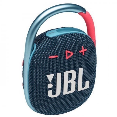 Портативная беспроводная колонка JBL Clip 4, Blue/Pink