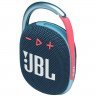 Портативная беспроводная колонка JBL Clip 4, Blue/Pink