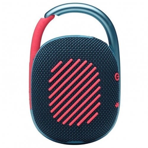 Портативная беспроводная колонка JBL Clip 4, Blue/Pink