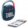 Портативная беспроводная колонка JBL Clip 4, Blue/Pink