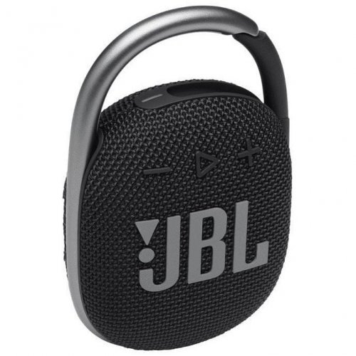 Портативная беспроводная колонка JBL Clip 4, Black