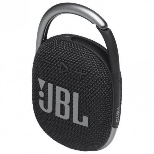 Портативная беспроводная колонка JBL Clip 4, Black