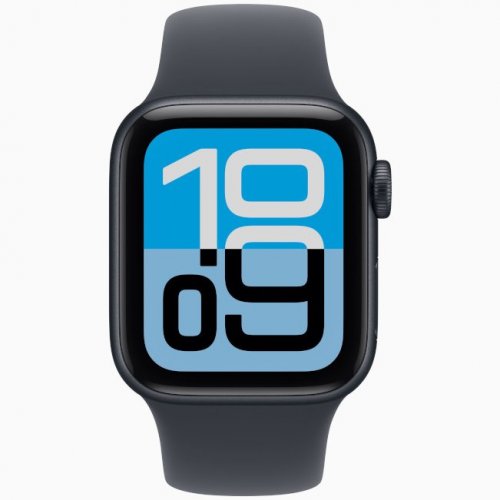 Apple Watch SE 3 GPS, 44 мм Midnight Aluminum Case with Midnight Sport Band, M/L