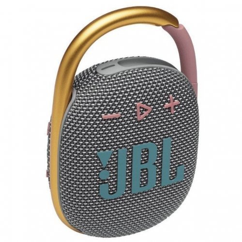 Портативная беспроводная колонка JBL Clip 4, Grey