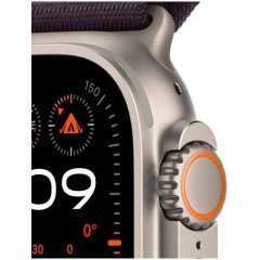 Apple Watch Ultra 2 GPS + Cellular, 49 мм, корпус из титана, ремешок Alpine цвета индиго, размер L, MRFG3