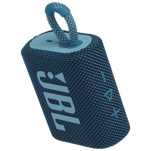 Беспроводная акустика JBL GO 3, Blue 1