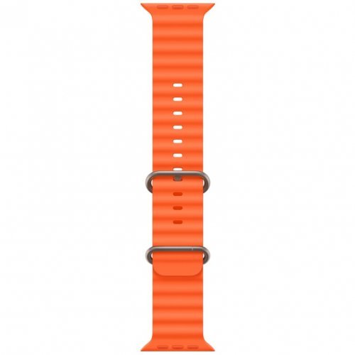 Apple Watch Ultra 2 GPS + Cellular, 49 мм, корпус из титана, ремешок Ocean оранжевого цвета, MRF83