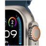 Apple Watch Ultra 2 GPS + Cellular, 49 мм, корпус из титана, ремешок Ocean синего цвета, MRF73