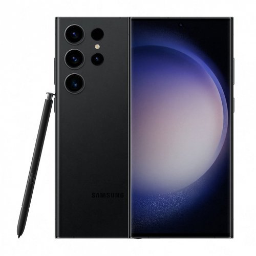Смартфон Samsung Galaxy S23 Ultra, 256 ГБ, черный, Phantom Black, SM-S918BZKC