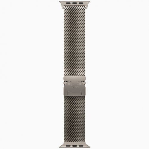 Apple Watch Ultra 3 GPS + Cellular, 49 мм Natural Titanium Case with Natural Titanium Milanese Loop, L