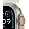 Apple Watch Ultra 2 GPS + Cellular, 49 мм, корпус из титана, ремешок Ocean белого цвета, MRF93