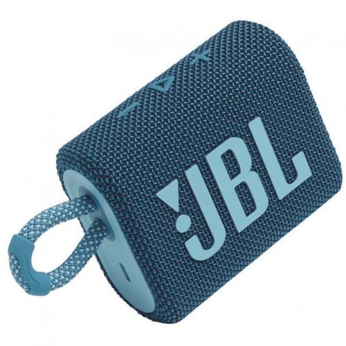 Беспроводная акустика JBL GO 3, Blue