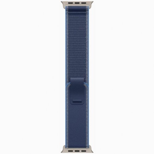 Apple Watch Ultra 3 GPS + Cellular, 49 мм Natural Titanium Case with Blue/Bright Blue Trail Loop, S/M