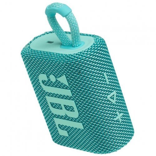 Беспроводная акустика JBL GO 3, Teal